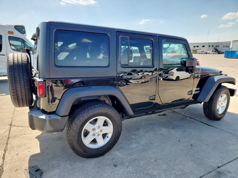 1C4BJWDG7GL191523 - 2016 JEEP WRANGLER U SPORT BLACK photo 3