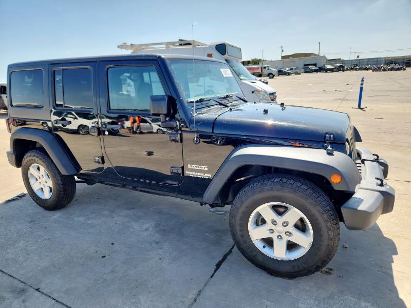 1C4BJWDG7GL191523 - 2016 JEEP WRANGLER U SPORT BLACK photo 4