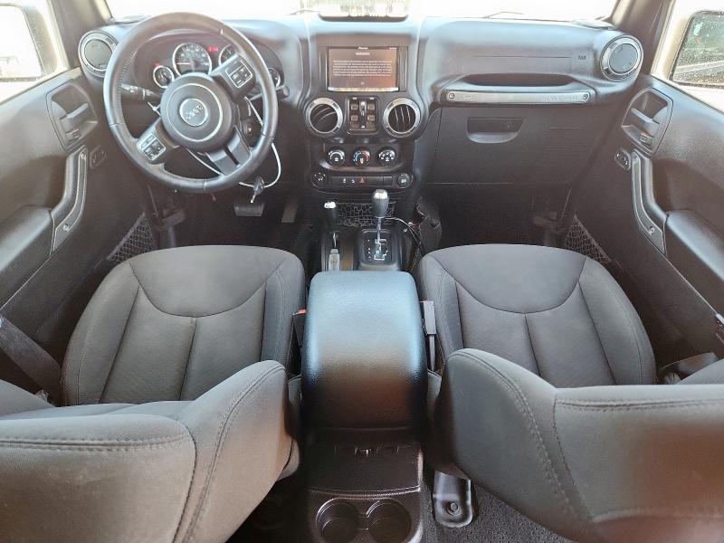 1C4BJWDG7GL191523 - 2016 JEEP WRANGLER U SPORT BLACK photo 8