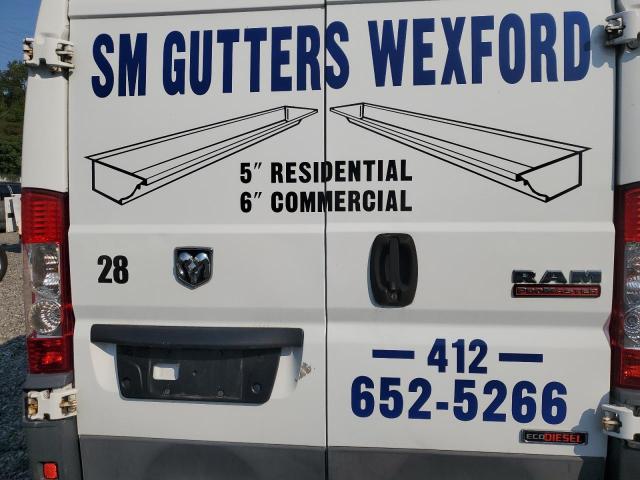 3C6URVHD7FE516973 - 2015 RAM PROMASTER 3500 HIGH თეთრი ფოტო 10