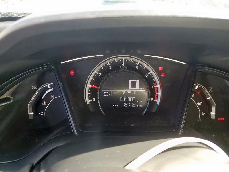 2HGFC2E5XJH557840 - 2018 HONDA CIVIC LX SILVER photo 9