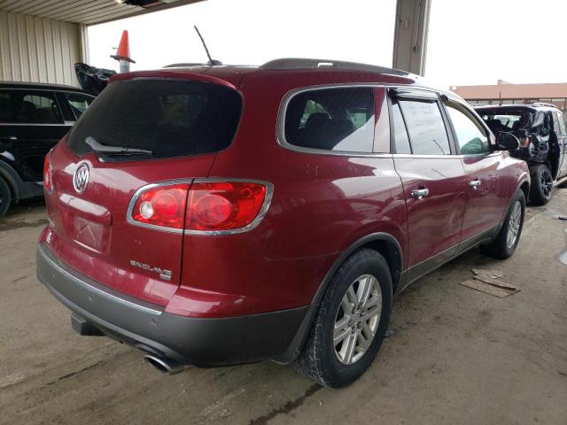 5GAER13778J293803 - 2008 BUICK ENCLAVE CX BURGUNDY photo 3