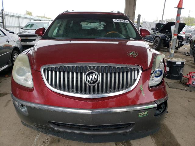 5GAER13778J293803 - 2008 BUICK ENCLAVE CX BURGUNDY photo 5