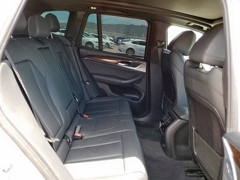 5UXTR7C59KLR53809 - 2019 BMW X3 SDRIVE30I SILVER photo 11
