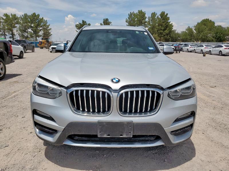 5UXTR7C59KLR53809 - 2019 BMW X3 SDRIVE30I SILVER photo 5