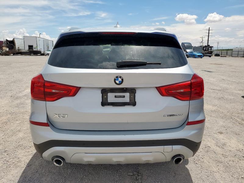 5UXTR7C59KLR53809 - 2019 BMW X3 SDRIVE30I SILVER photo 6