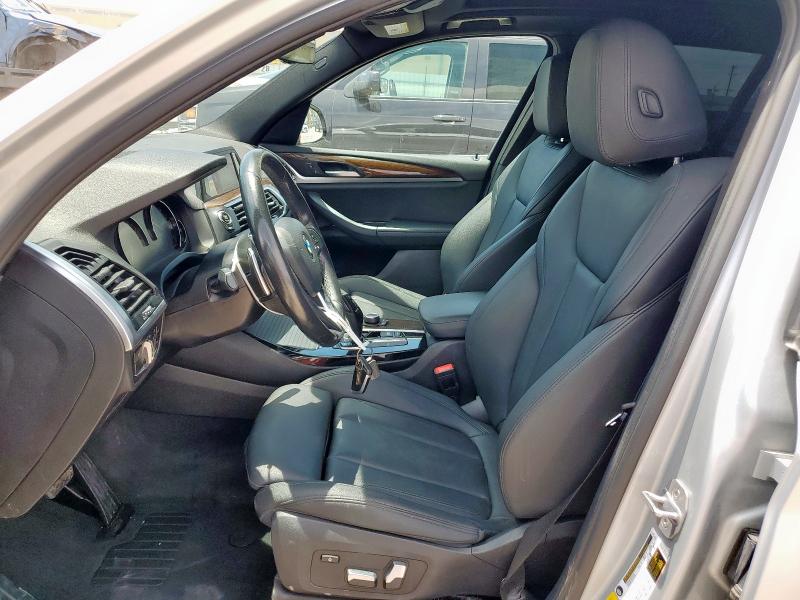 5UXTR7C59KLR53809 - 2019 BMW X3 SDRIVE30I SILVER photo 7