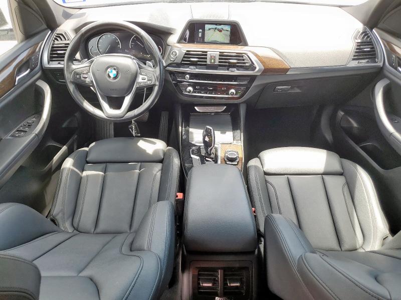 5UXTR7C59KLR53809 - 2019 BMW X3 SDRIVE30I SILVER photo 8