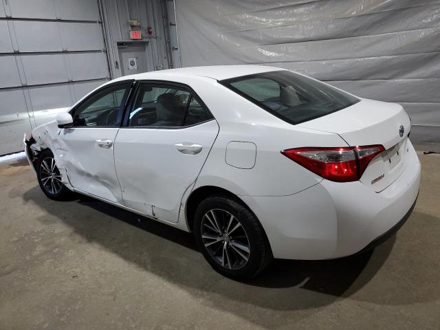 5YFBURHE6GP563166 - 2016 TOYOTA COROLLA L WHITE photo 2