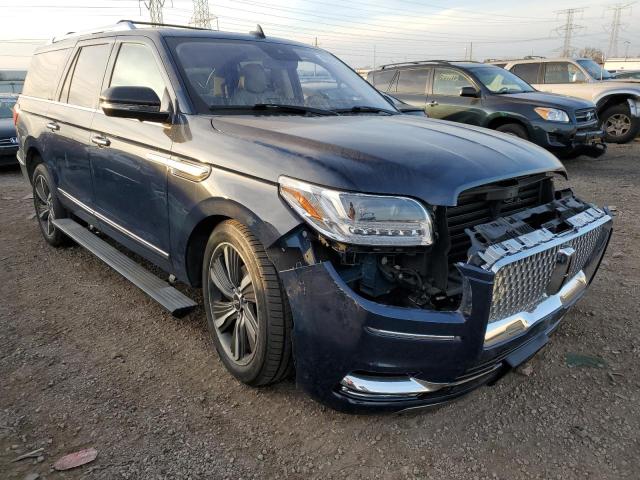 5LMJJ3LTXKEL25102 - 2019 LINCOLN NAVIGATOR L RESERVE BLUE photo 1