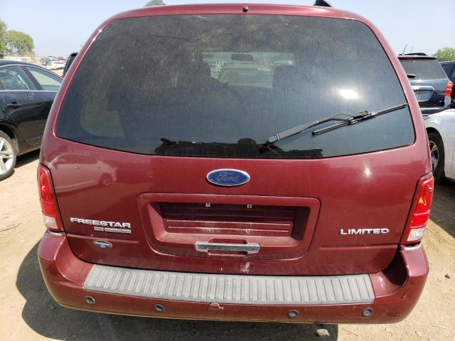 2FMDA58276BA24574 - 2006 FORD FREESTAR LIMITED RED photo 6