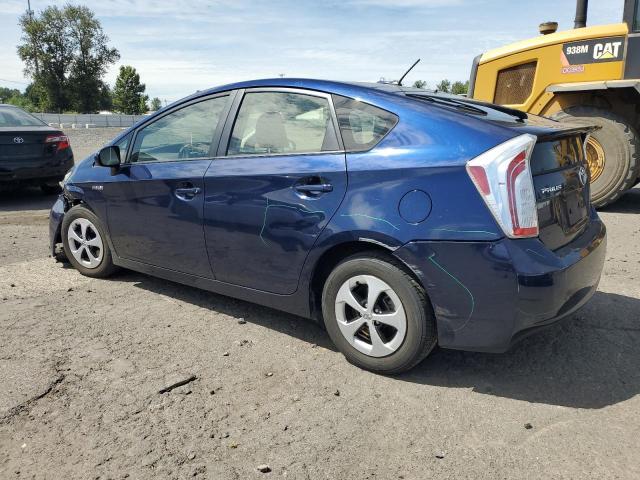 JTDKN3DU5D1718300 - 2013 TOYOTA PRIUS BLUE photo 2