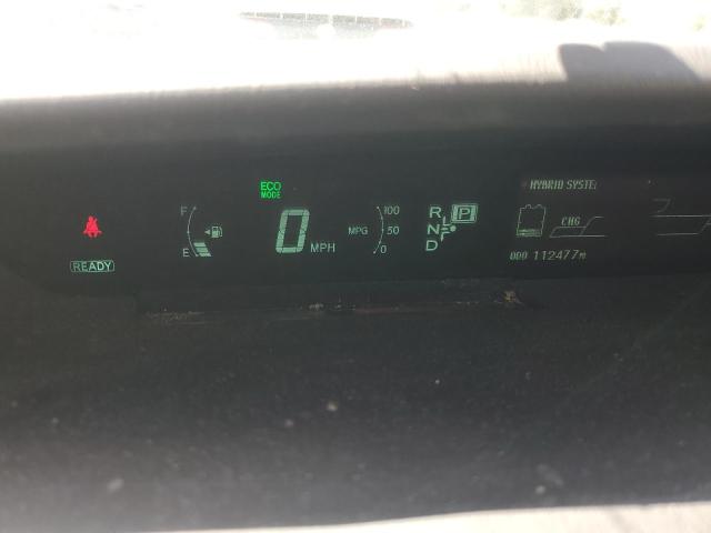 JTDKN3DU5D1718300 - 2013 TOYOTA PRIUS BLUE photo 9