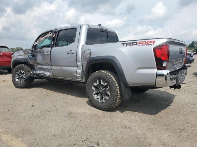 3TMCZ5AN7KM267520 - 2019 TOYOTA TACOMA DOUBLE CAB ვერცხლისფერი ფოტო 2