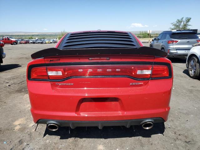 2C3CDXEJ6DH512055 - 2013 DODGE CHARGER SRT-8 RED photo 6