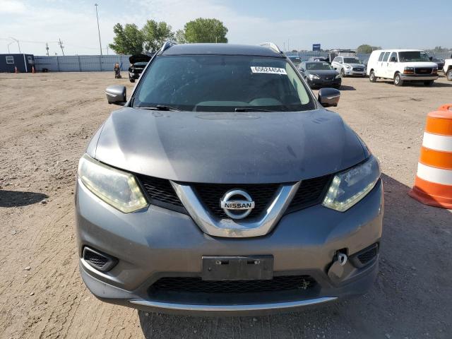 5N1AT2MV7EC797362 - 2014 NISSAN ROGUE S GRAY photo 5