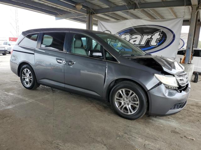 5FNRL5H69DB045319 - 2013 HONDA ODYSSEY EXL Серый фото 4