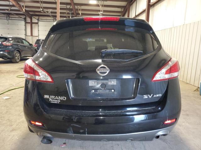 JN8AZ1MW6CW238813 - 2012 NISSAN MURANO S BLACK photo 6