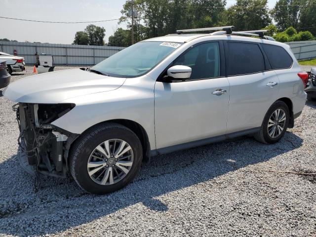 5N1DR2MN5HC605520 - 2017 NISSAN PATHFINDER S SILVER photo 1