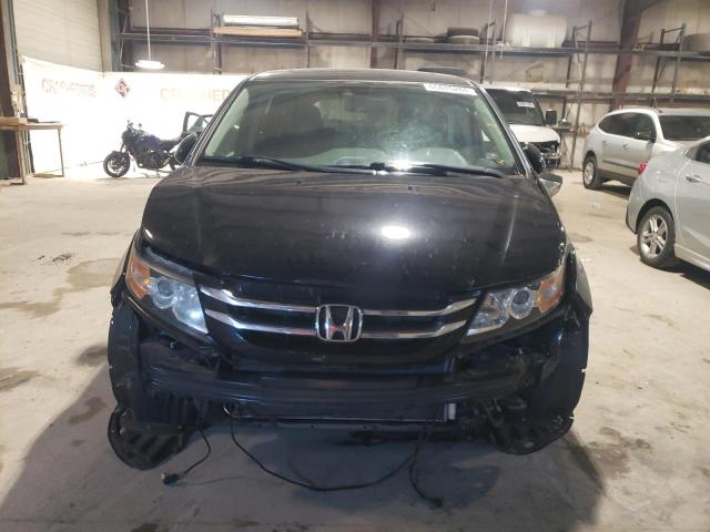 5FNRL5H61EB019721 - 2014 HONDA ODYSSEY EXL BLACK photo 5