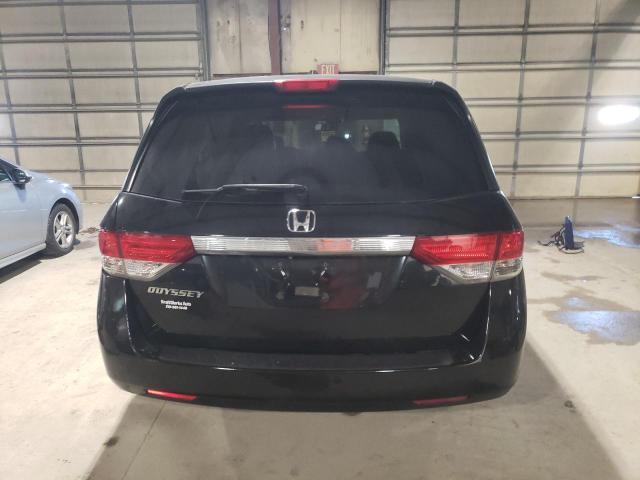 5FNRL5H61EB019721 - 2014 HONDA ODYSSEY EXL BLACK photo 6