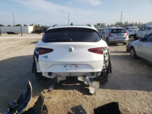 ZASFAKNNXJ7B88288 - 2018 ALFA ROMEO STELVIO TI SPORT WHITE photo 6