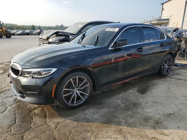 3MW5R1J03L8B20592 - 2020 BMW 330I BLACK photo 1