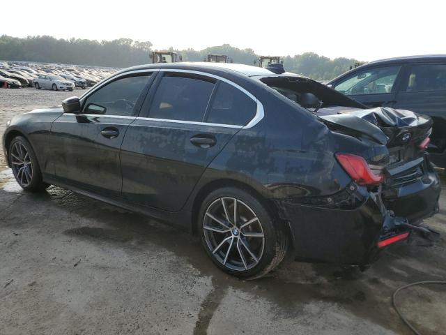 3MW5R1J03L8B20592 - 2020 BMW 330I BLACK photo 2