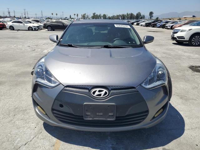 KMHTC6AD6EU186292 - 2014 HYUNDAI VELOSTER GRAY photo 5