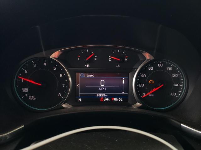 3GNAXUEV0MS100200 - 2021 CHEVROLET EQUINOX LT BLUE photo 9