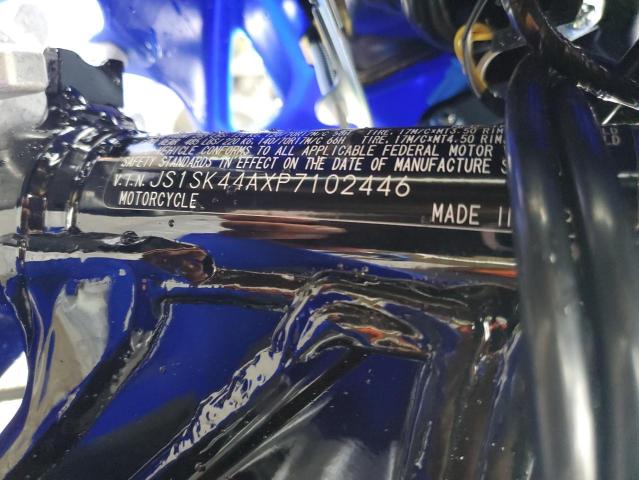 JS1SK44AXP7102446 - 2023 SUZUKI DR-Z400 SM BLUE photo 10