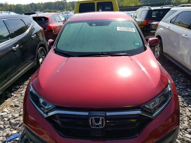 5J6RW2H74ML026232 - 2021 HONDA CR-V SE RED photo 5