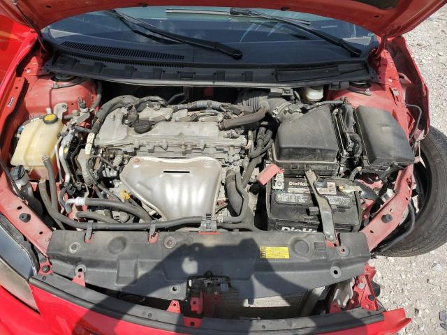 JTKJF5C79D3051700 - 2013 TOYOTA SCION TC წითელი ფოტო 11