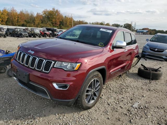 1C4RJFBG3JC450677 - 2018 JEEP GRAND CHER LIMITED RED photo 2