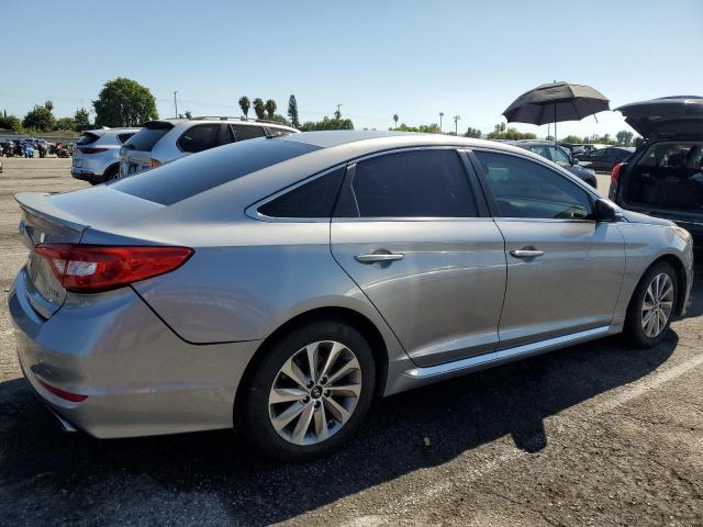 5NPE34AF2FH043001 - 2015 HYUNDAI SONATA SPORT SILVER photo 3