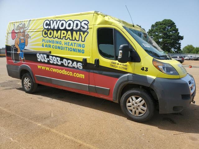 3C6URVJG0HE544654 - 2017 RAM PROMASTER 3500 HIGH ყვითელი ფოტო 4