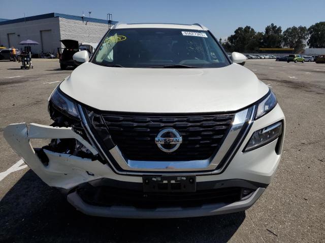 5N1AT3CA4MC707734 - 2021 NISSAN ROGUE SL WHITE photo 5