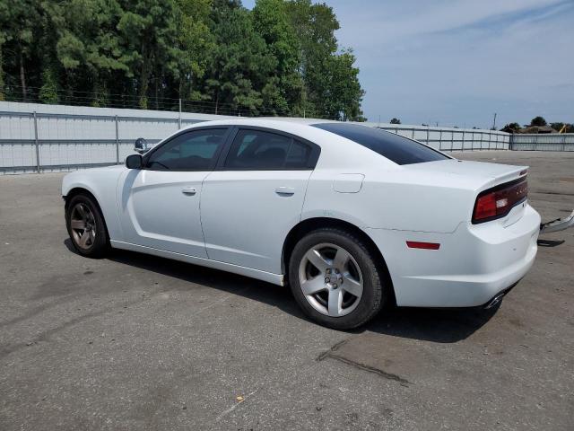 2C3CDXAT0DH716129 - 2013 DODGE CHARGER POLICE WHITE photo 2