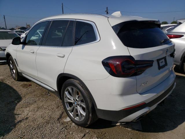 WBX57DP08NN182252 - 2022 BMW X3 XDRIVE30I WHITE photo 2