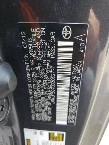 JTKJF5C70D3052797 - 2013 TOYOTA SCION TC 灰色 照片 13