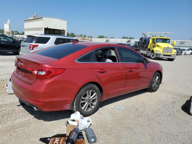 5NPE24AF0HH465841 - 2017 HYUNDAI SONATA SE BURGUNDY photo 3