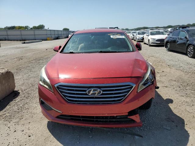 5NPE24AF0HH465841 - 2017 HYUNDAI SONATA SE BURGUNDY photo 5