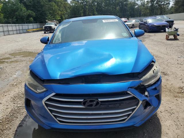 KMHD74LF8HU104157 - 2017 HYUNDAI ELANTRA SE BLUE photo 5