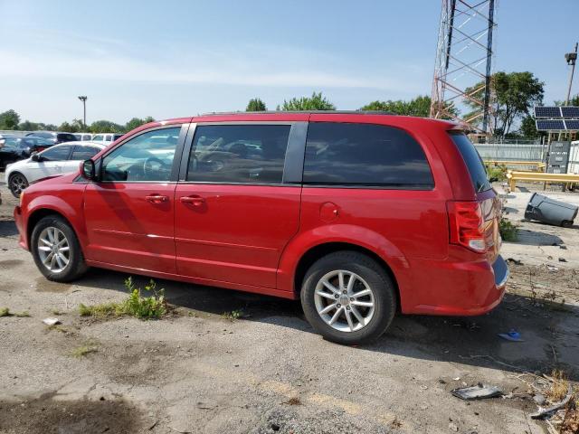 2C4RDGCG2DR799580 - 2013 DODGE GRAND CARAVAN SXT RED photo 2