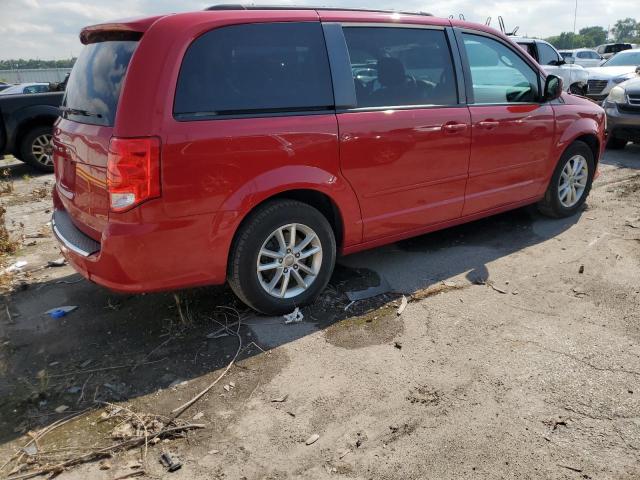 2C4RDGCG2DR799580 - 2013 DODGE GRAND CARAVAN SXT RED photo 3