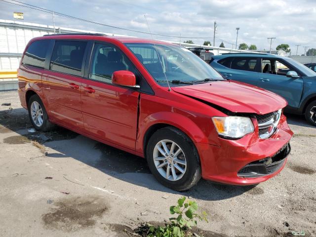 2C4RDGCG2DR799580 - 2013 DODGE GRAND CARAVAN SXT RED photo 4