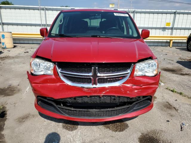 2C4RDGCG2DR799580 - 2013 DODGE GRAND CARAVAN SXT RED photo 5