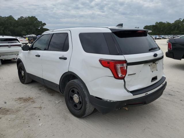 1FM5K8AR7KGB44503 - 2019 FORD EXPLORER POLICE INTERCEPTOR 白色 照片 2