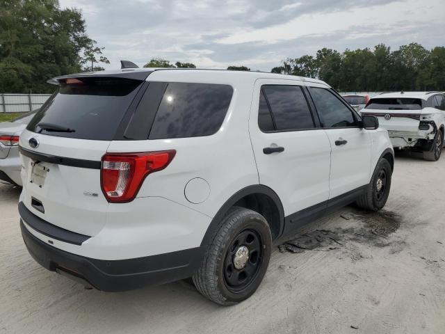 1FM5K8AR7KGB44503 - 2019 FORD EXPLORER POLICE INTERCEPTOR 白色 照片 3