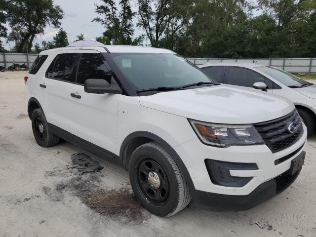 1FM5K8AR7KGB44503 - 2019 FORD EXPLORER POLICE INTERCEPTOR 白色 照片 4